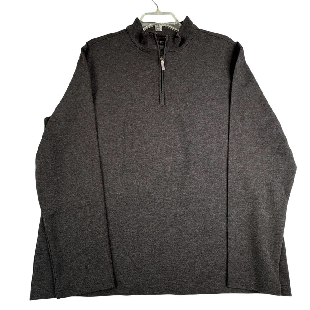 Mizzen And Main ProFlex Quarter Zip Pullover 4-Way Stretch Wrinkle-Resistant L